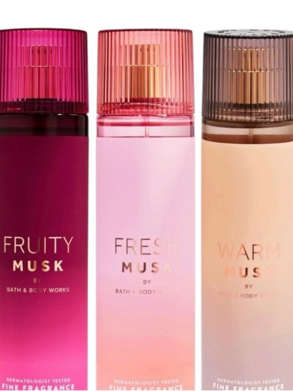 Bath & Body works spray collection 3 pack set